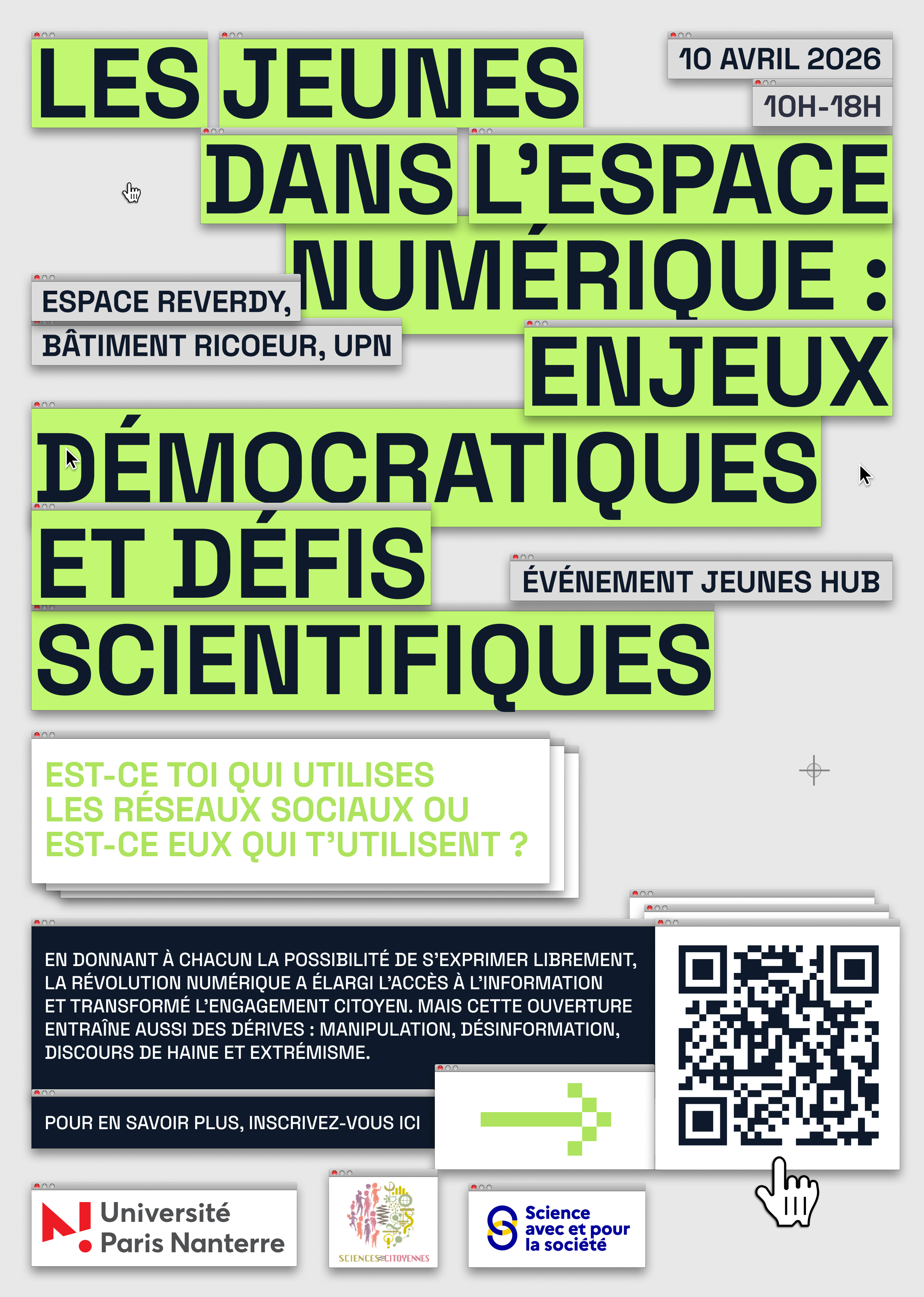 Affiche Jeunes HUB 2026