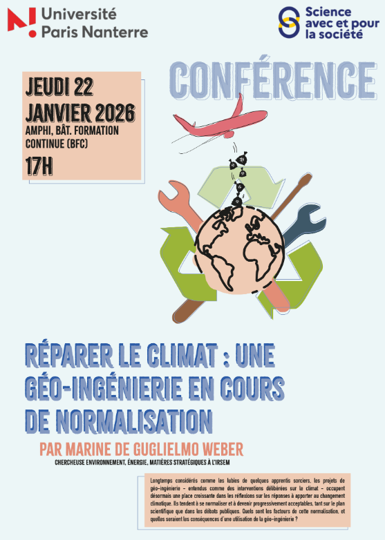 Affiche Réparer le climat