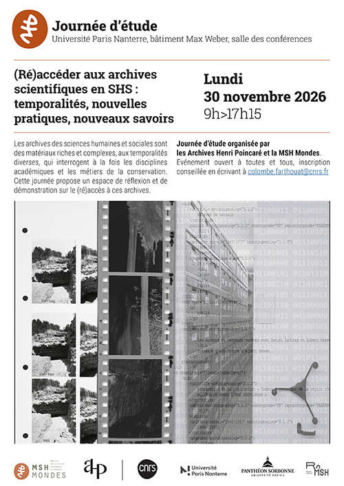 Réaccéder aux archives scientifiques en SHS 
